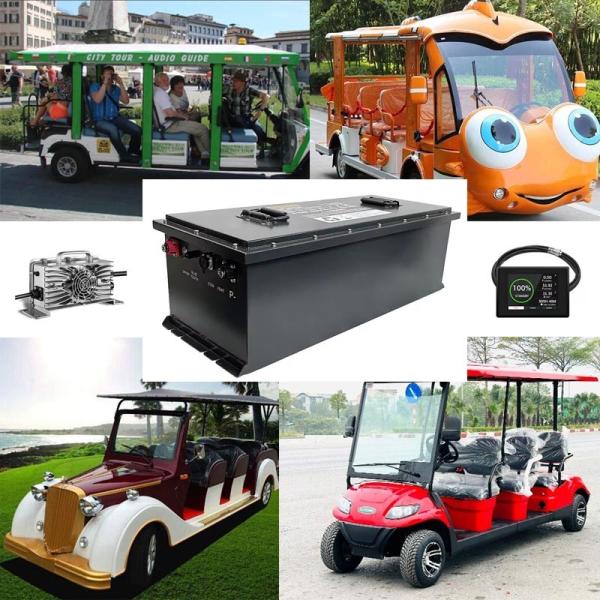 72V 230Ah LiFePO4 Battery Packs For Sightseeing Vehicles Low-Speed Four-Wheel Vehicles