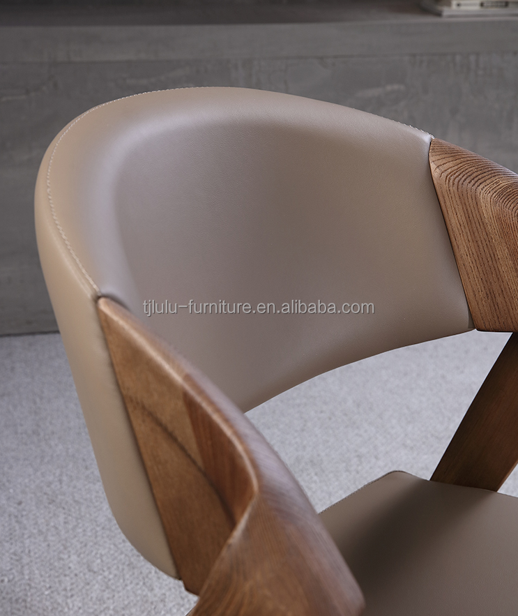 Dining Room Furniture Italian Luxury Modern Design Wood Cafe Chair Stacked Chairs for Sophisticated Dining