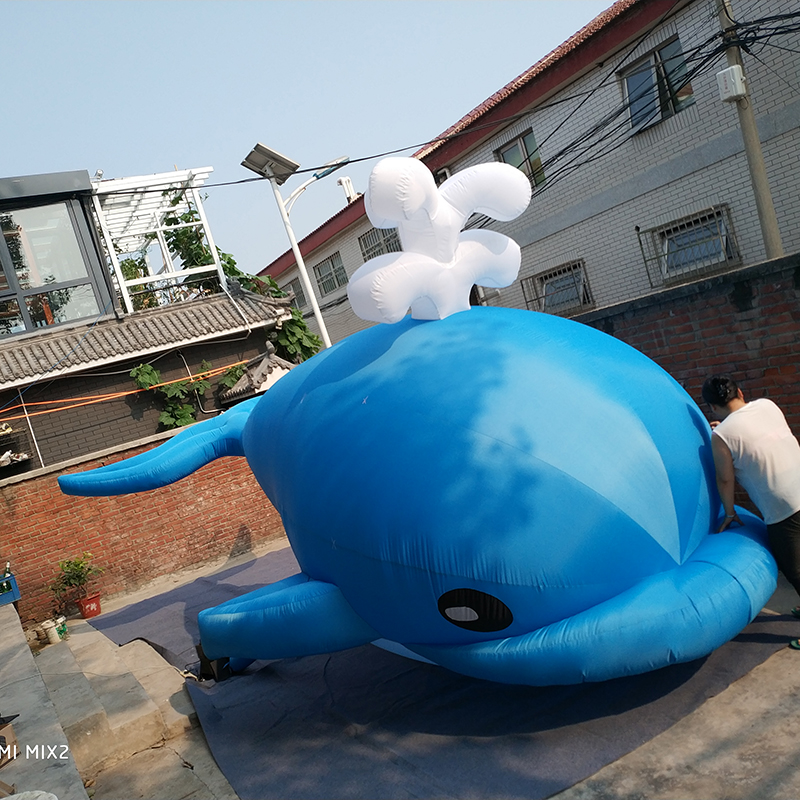 Giant Inflatable Sports Mascots Advertising 3D Cartoon Oxford Material