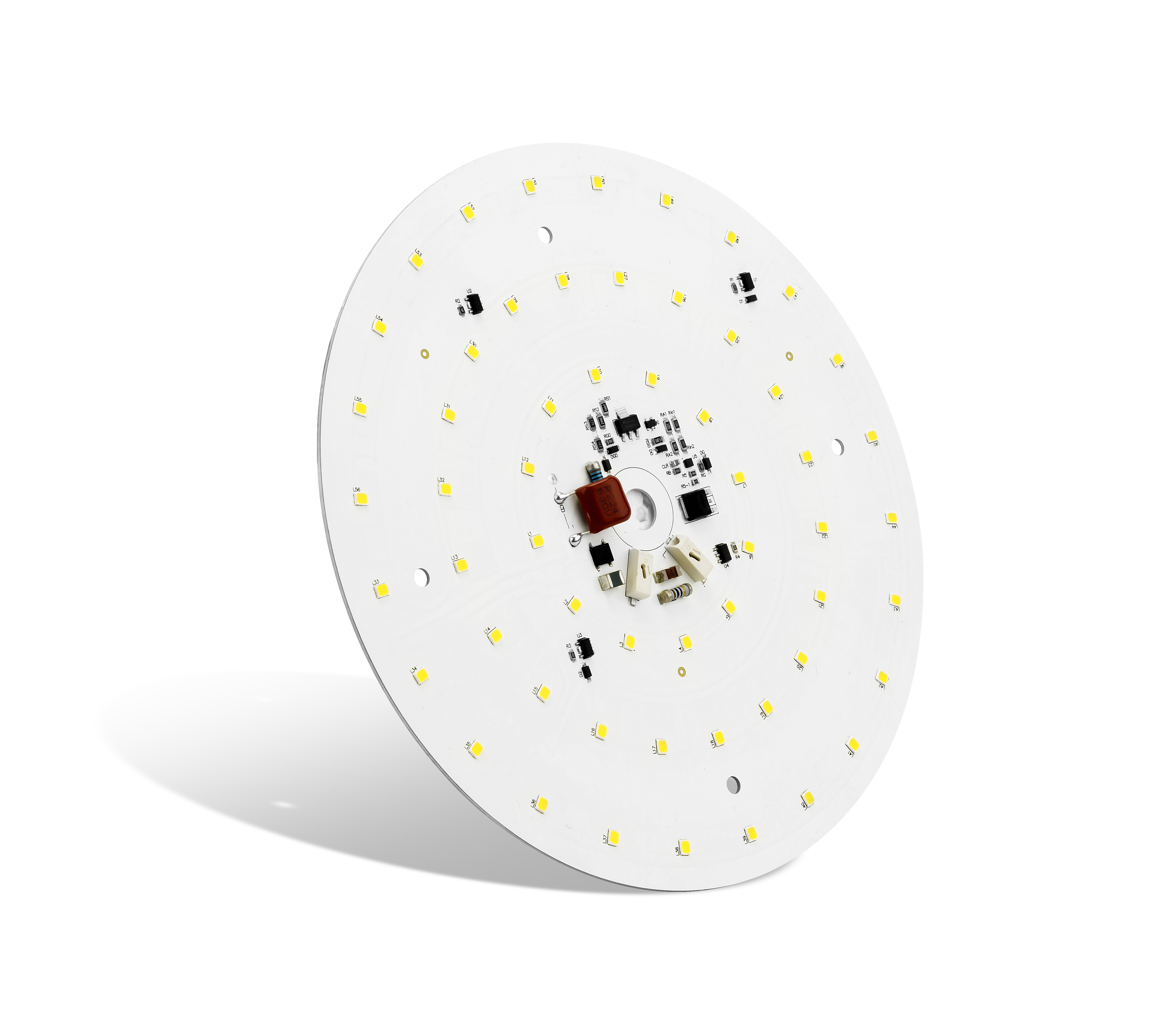 Round Aluminum 8w Driverless PCBA Module For Ceiling Lamp 2700-6500K