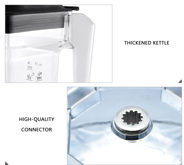 Electric Power Source Baby Food Blender with 1800W Motor and Cocktail Function by Gepu