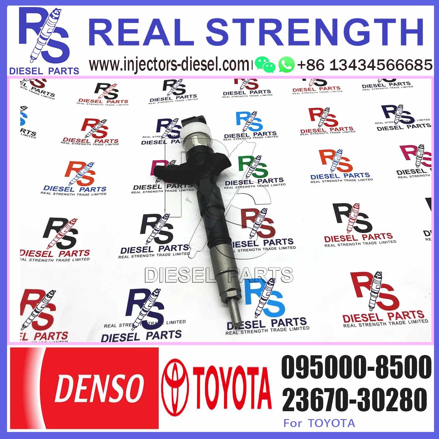 23670-39316 095000-7540 With injector nozzles diesel injectors And Diesel common rail fuel injector