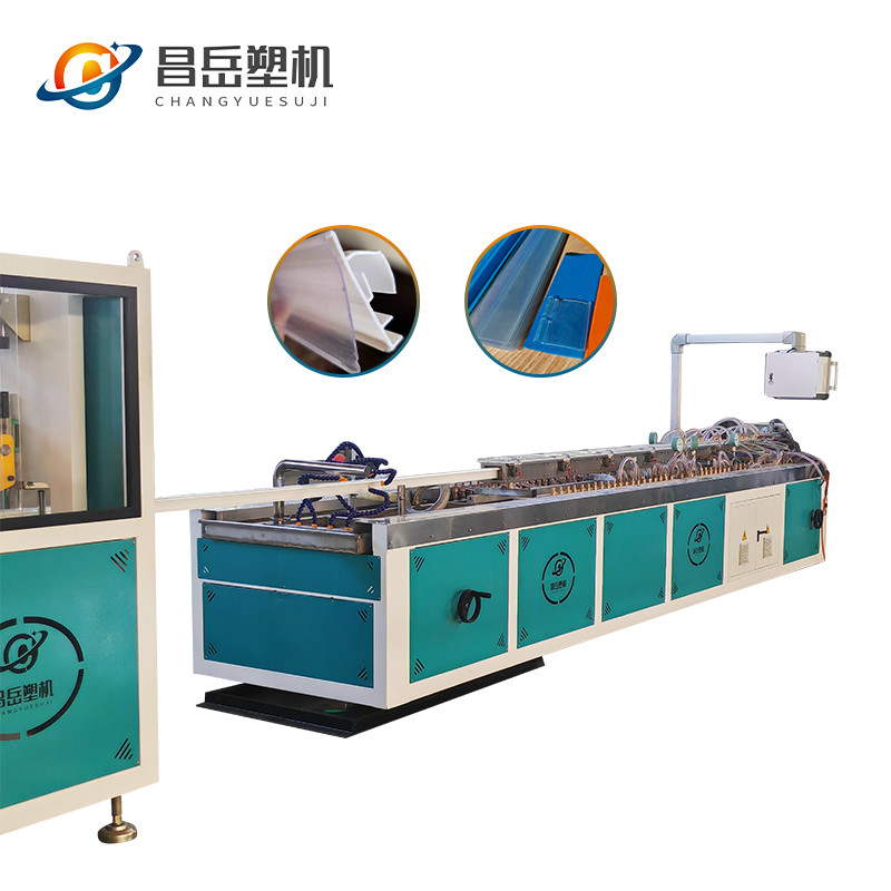 Automatic Temperature Controlling PVC Profile Extrusion Machine for PVC Label Holder Line