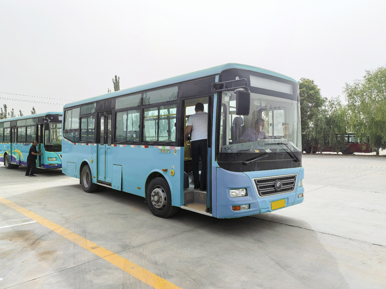 Yutong Diesel Used City Bus 8 meter LHD in Good Condition Passenger 19 seats Max speed 69 km/h