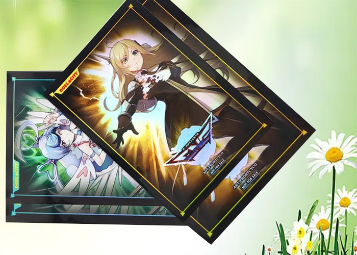 PP PE Transparent Waterproof Card Sleeves Customized Printing