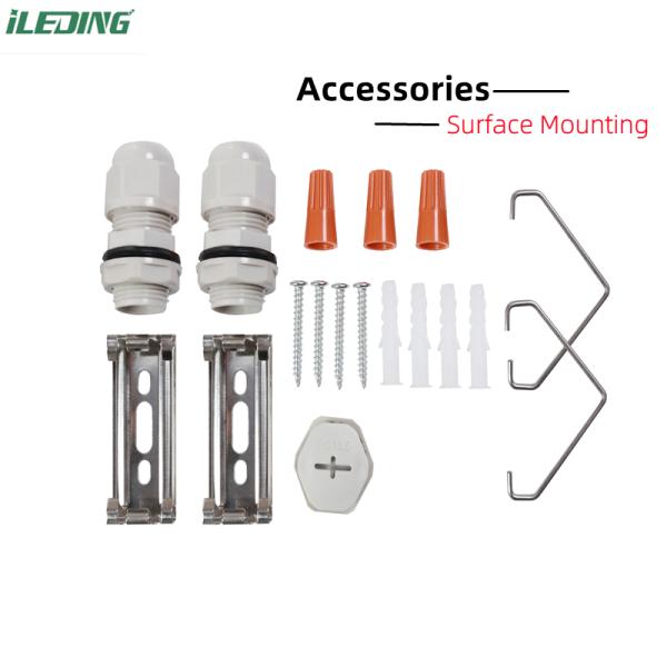 4FT Workshop Tri-proof Light with Daylight Color Temperature and IP66 Waterproof Rating