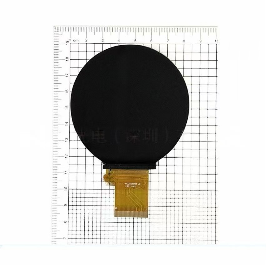 2.85 Inch TFT Round Display Module 480*480 Dots RGB+MIPI Interface Driving IC ST7701S