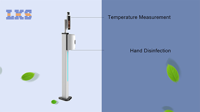 Metal Digital Lcd Fever Thermometer Automatic Thermometer Free Standing