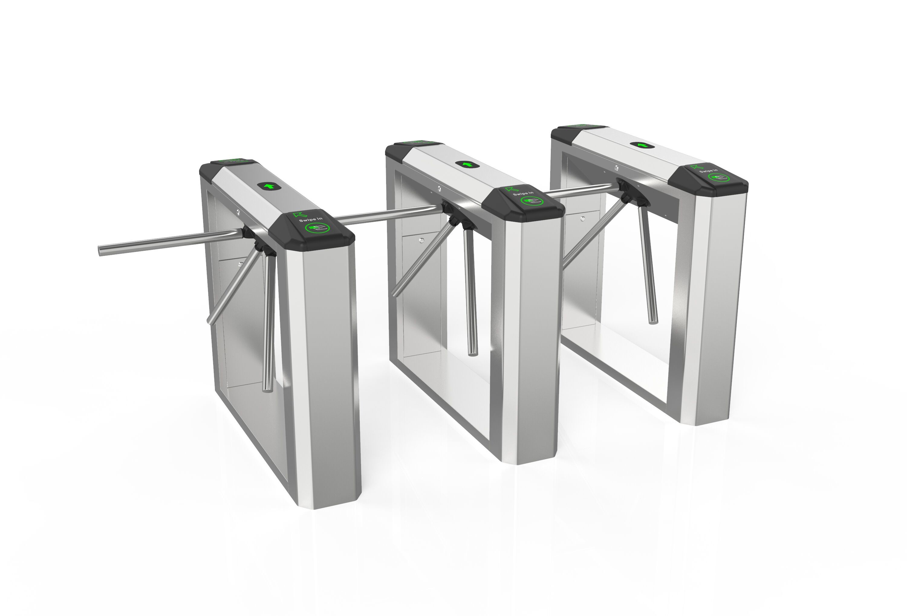 220v Vertical Tripod Turnstile Efficient Access Control