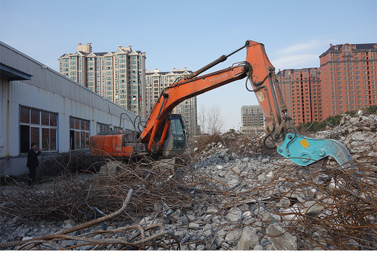 BEIYI BYHC200 hydraulic demolition crusher hydraulic pulverizer for building secondary demolition