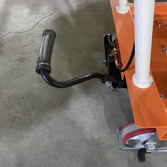 800kg Manual Hydraulic Scissor Lift Double Scissor Max Height 1410mm