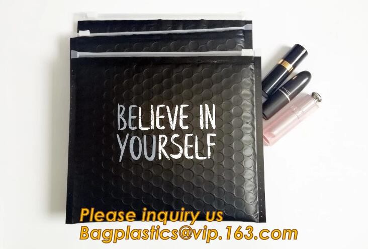 Cosmetic Slider Zip lockkk Bubble Bags Bubble Slide Pouch,Zip lockkk esd bubble bag bubble packaging wrap cosmetic pouch slide
