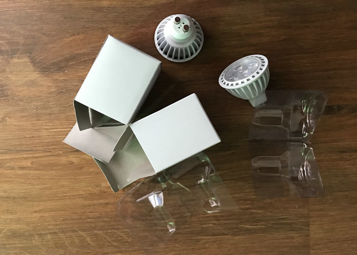 MR16 E27 LED Spot Bulb 3W 5W 7W 220V 45 Degree Beam Angle 110LM / W