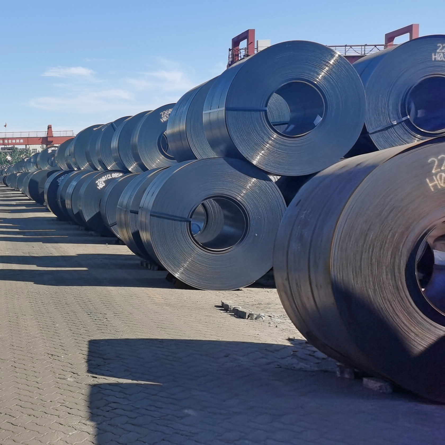 Carbon Steel Coil Strips Hrc Q345B Grade 50 SPFC 590 E355C