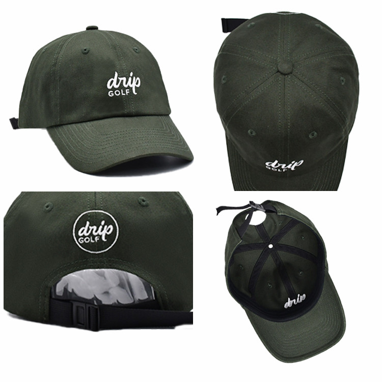 Hot Sell Flat Embroidery 6 Panels Baseball Caps With High Quality