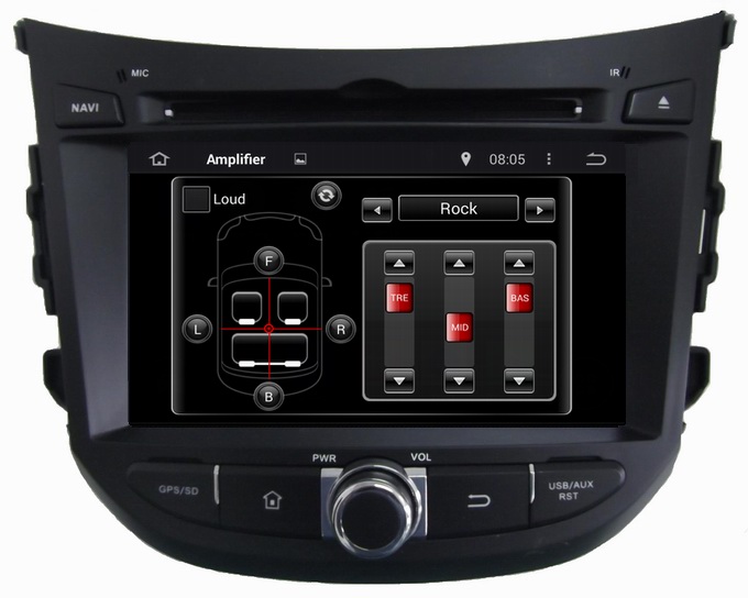 Ouchuangbo Car Radio Multimedia Kit for Hyundai HB20 2013 DVD GPS Navi Stereo System OCB-7026D