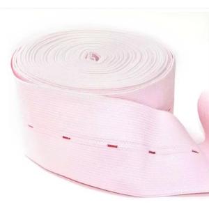Fetal Heart Monitoring Buttonhole Elastic Polyester Knitted Adjustable Waistband