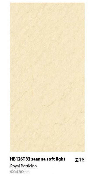 Yellow Non-slip Durable Smooth Surface Floor Paving Tile 1200x600x18mm Full Body For Park