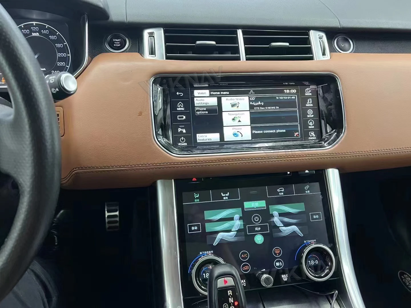 Android Auto Car Radio For Range Rover sport L494 2013-2017 Touch Screen Multimedia Player GPS Navigation Head Unit