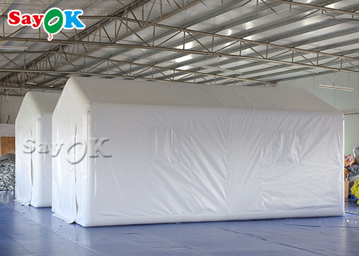 Inflatable Pole Tent Inflatable Emergency 6x3x3mH Medical Isolation Tents