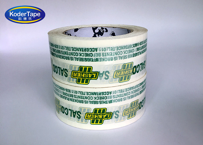 Acrylic Adhesive Bopp Printed Packing Tape Jumbo Rolls 4000mts Length