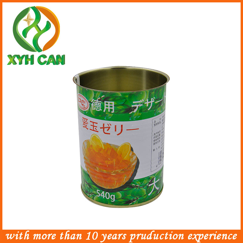 Suger Tin Can Food Packaging Round Candy Tins Glossy Lamination Printing