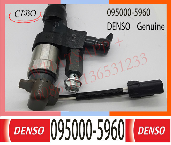 095000-5960 DENSO Diesel Engine Fuel Injector 23670-E0301 For HINO 095000-6583 095000-6592 095000-6593