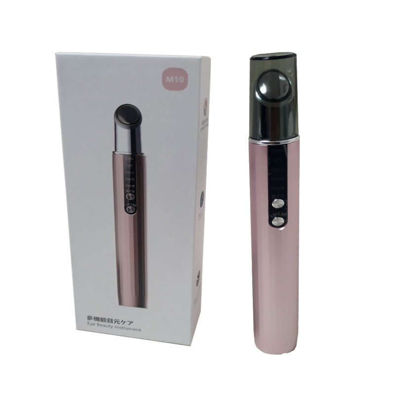 Mini Electric Portable Vibrating Eye Massager Pen Face Tool Anti Wrinkle Anti Aging Randomly Improve Eye Puffiness