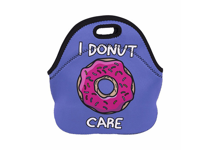 Personalized Large Insulated Lunch Bag , Thermal Lunch Tote Bags Neoprene Durable