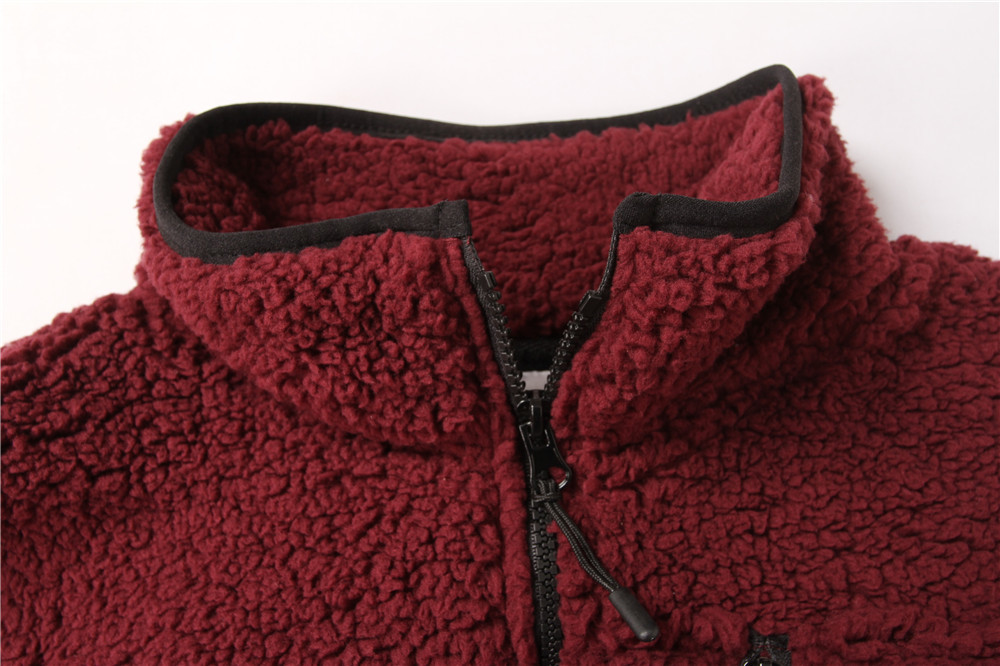 Ladies 100% Polyester 1/4 Zipper Casual Pullover Apparel
