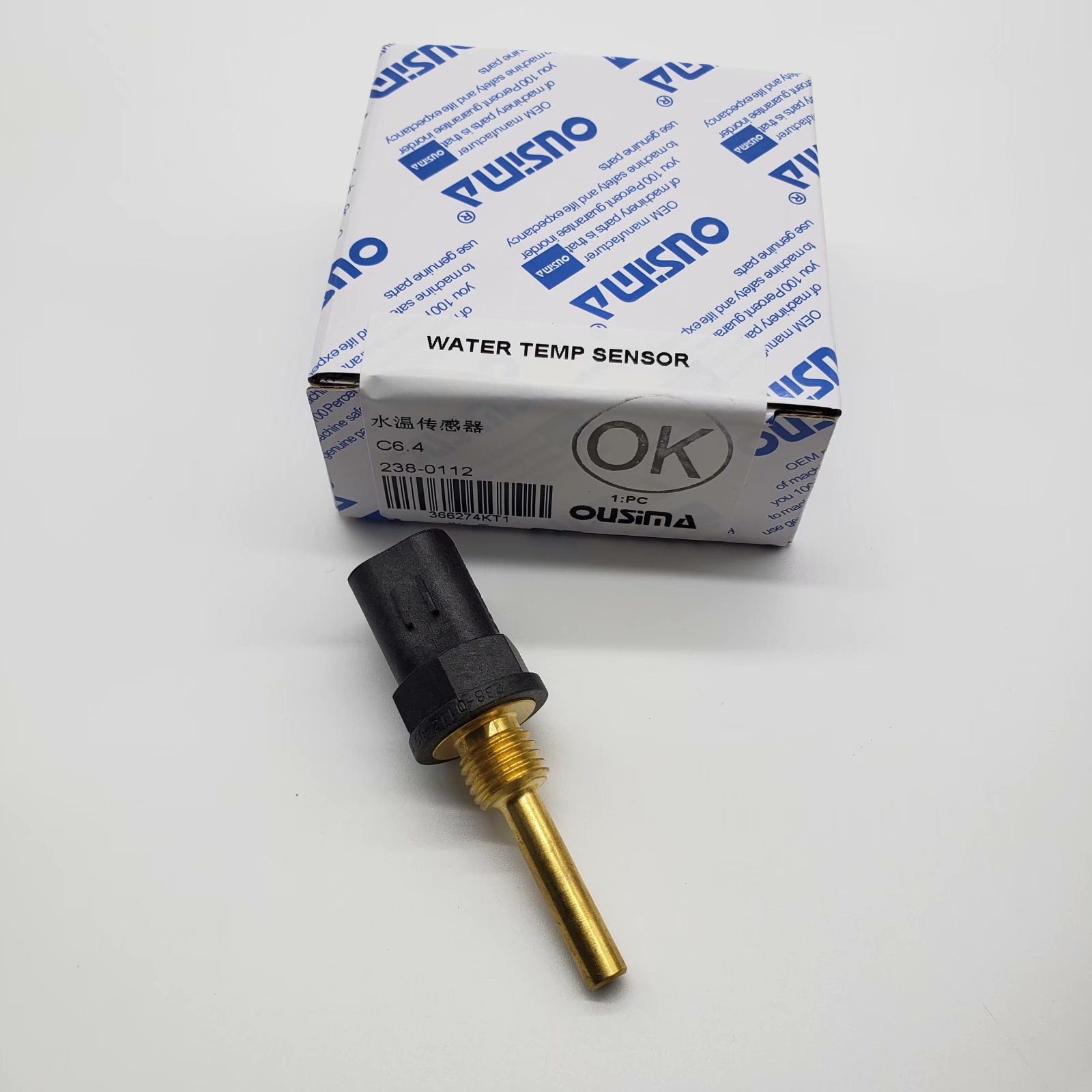 OUSIMA Heavy Duty Excavator Temperature Sensor 238-0112 2380112 For C6.4