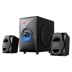 China RGB Lighting 2.1 Multimedia Speaker With 4 Inch Subwoofer 30W Power on sale