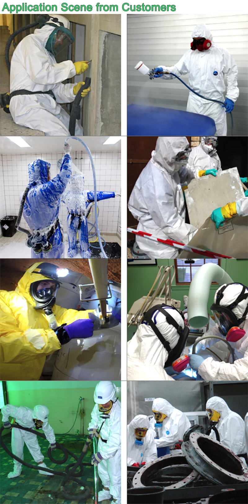 Disinfect Bio Security Type 4 Disposable Coveralls 65g SF Microporous Suit For Men Women