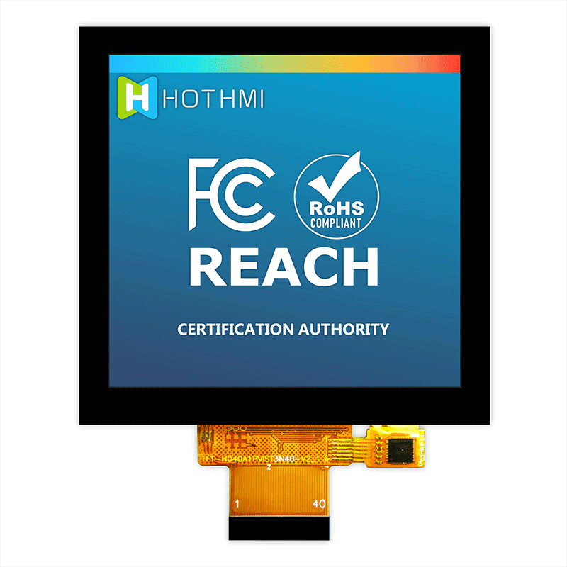 4.0 Inch 480x480 Square Display TFT Lcd Module IPS SPI FT6336U With Pcap Monitor