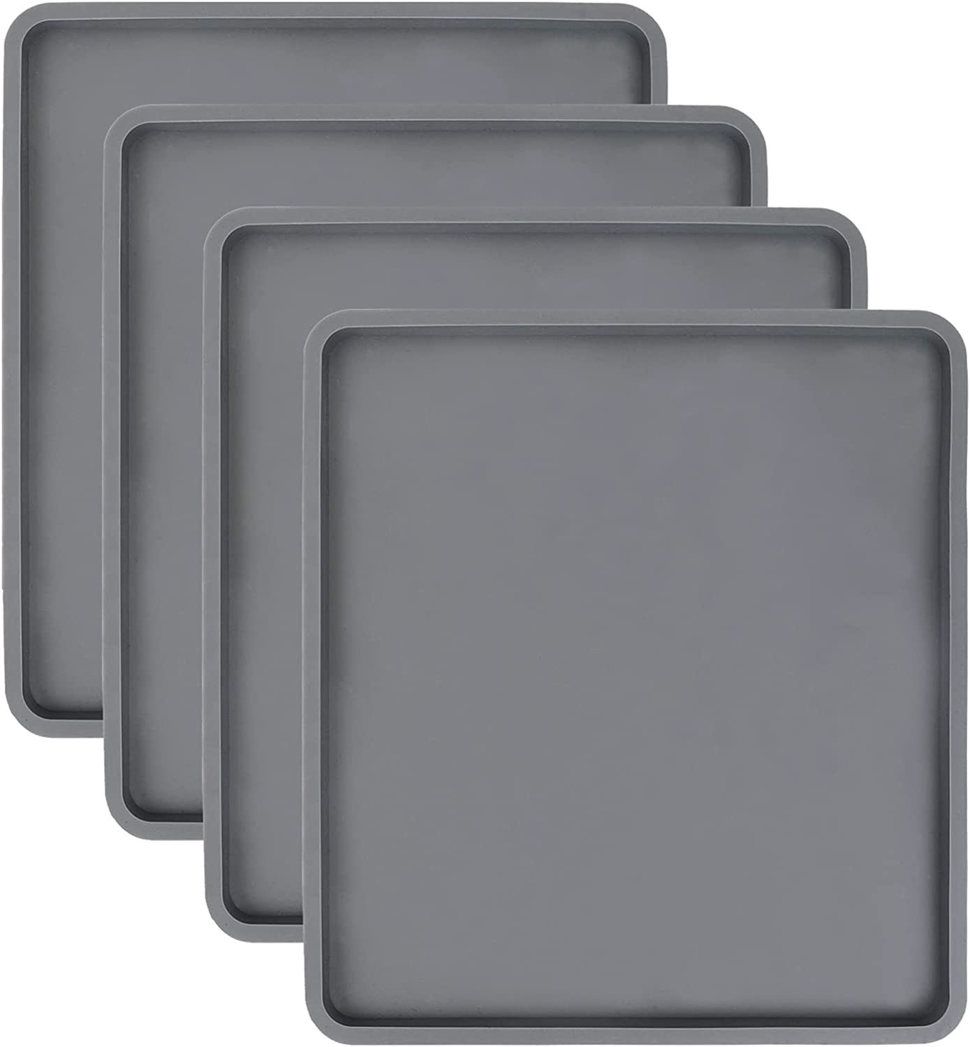 Rectangular Odorless Silicone Oven Tray , Multicolor Silicone Square Baking Pan