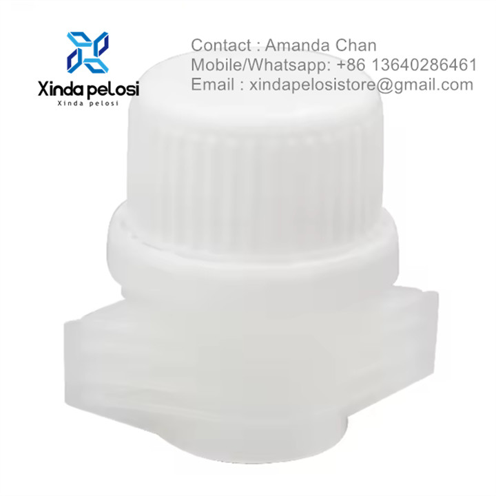 Stand Up Pouch Spout Cap Plastic Juice Plastic Spout And Cap