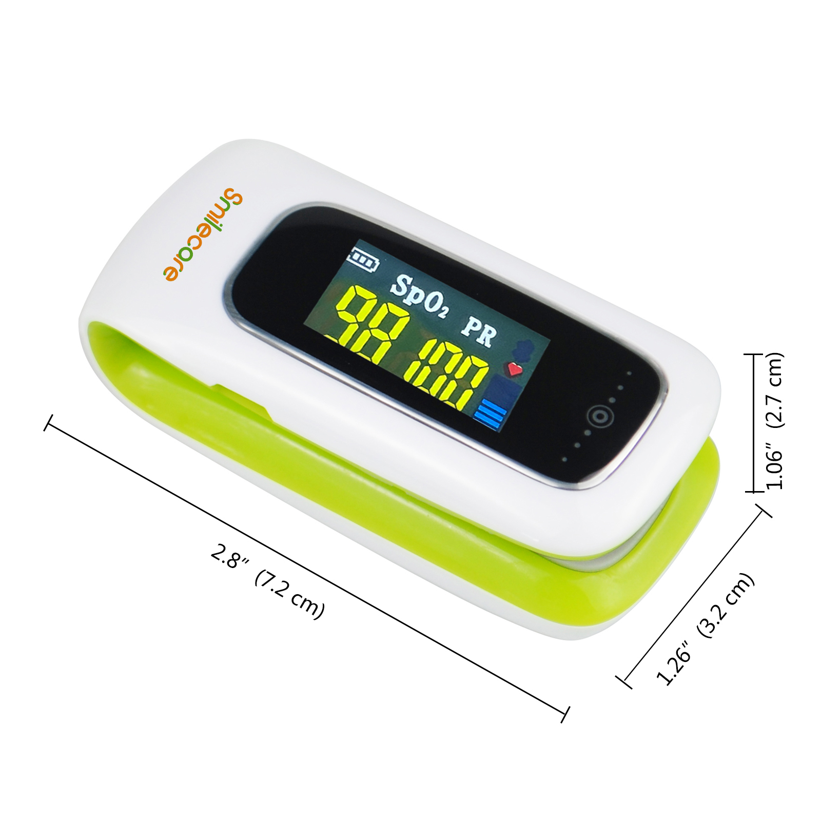 Smart SPO2 Fingertip Pulse Oximeter For Home Use