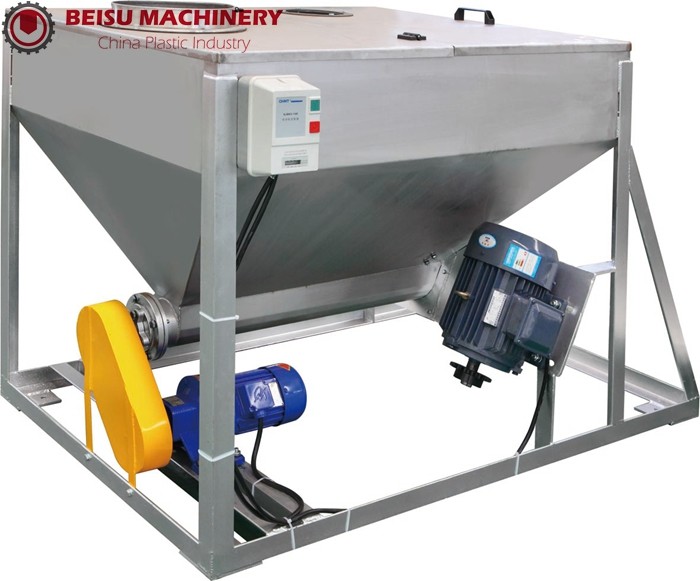 2.2KW Plastic Auxiliary Machine Single Screw Conveyor Loader For Powder And Granules