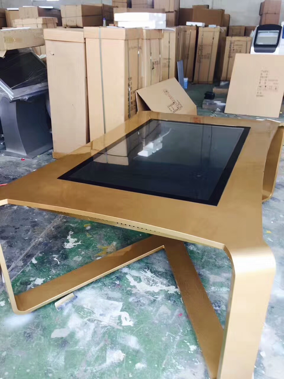 43 Inch Touch Table Windows Touch Screen Coffee Table Online Shopping Mall LCD Advertising Display Digital Screen