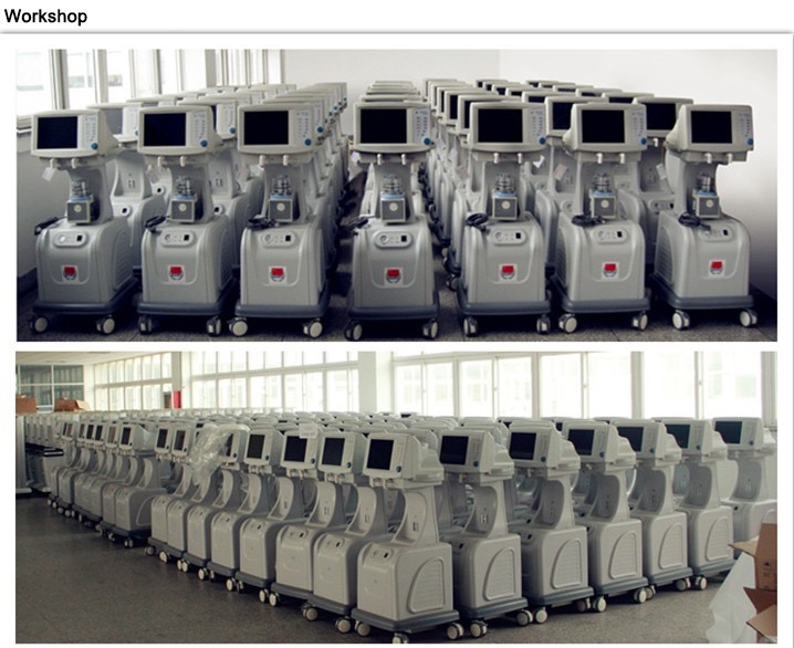 Medical Icu Ventilator Machine Respirator With Air Compressor Ce Iso9001