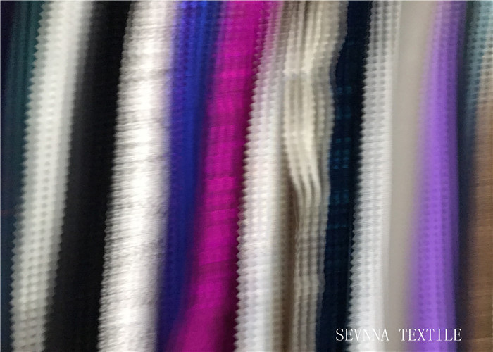 Knitted Stretch Smooth Undergarment Fabric Customized Dyed Solid Colors
