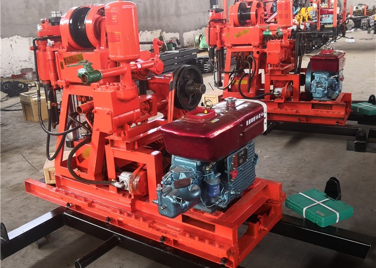 Exploration Wheels Mounted Gk 200 Crawler Mounted Drill Rig Durable Strong