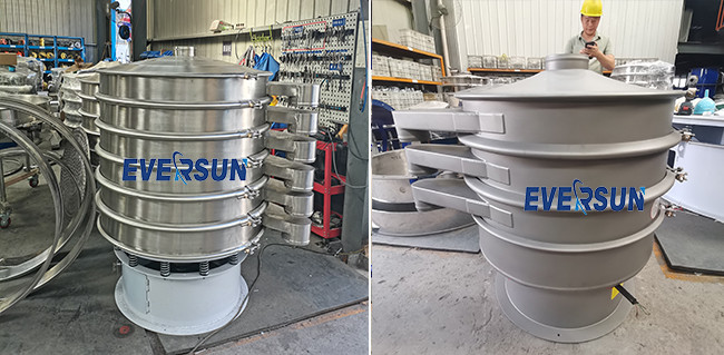 Efficient Vibro Sifter Machine Vibrating Sieve Machine 110 - 480V For Fine Powder Screening