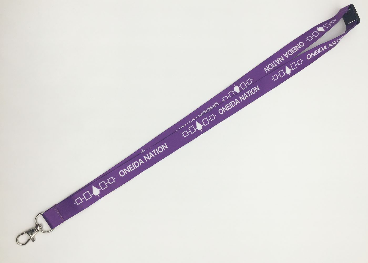 Blue sublimation printing lanyards/ heat transfer lanyards with plastic lobster clip