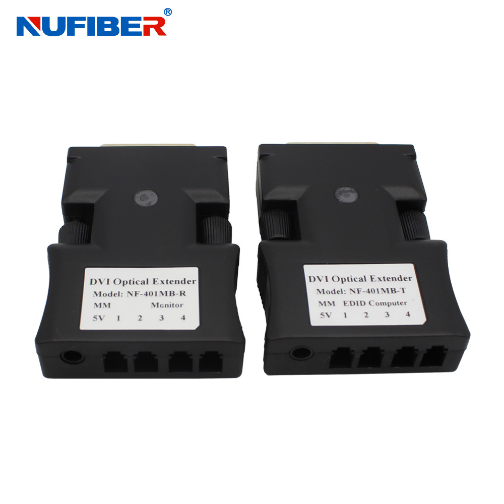 MM 4core LC 500m DVI To Fiber Extender With 1 Years Warranty