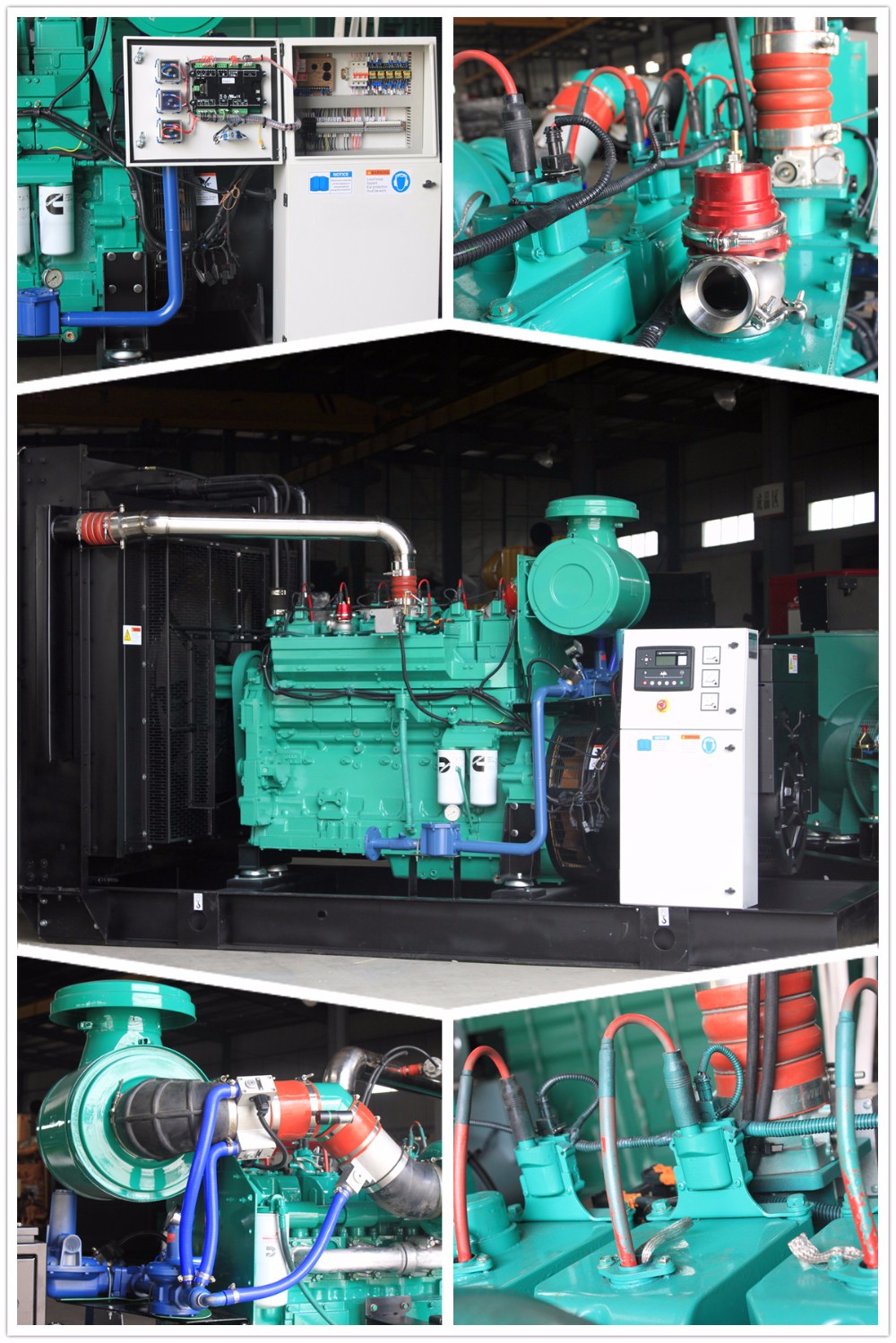 1500 Kw 3000A Mitsubishi Diesel Generator Industrial Standby Generator Smartgen 1500RMP