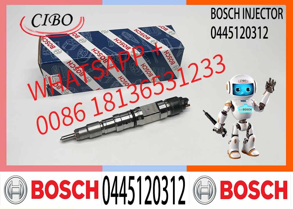 High Performance Diesel Engine Parts 0445120312 Fuel Injector 0 445 120 312 For MAN Diesel Engine