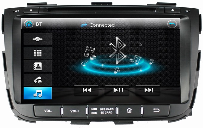 Ouchuangbo 8"Touch Screen Auto DVD Player for Kia Sorento 2013 GPS Satnav iPod USB OCB-8050A