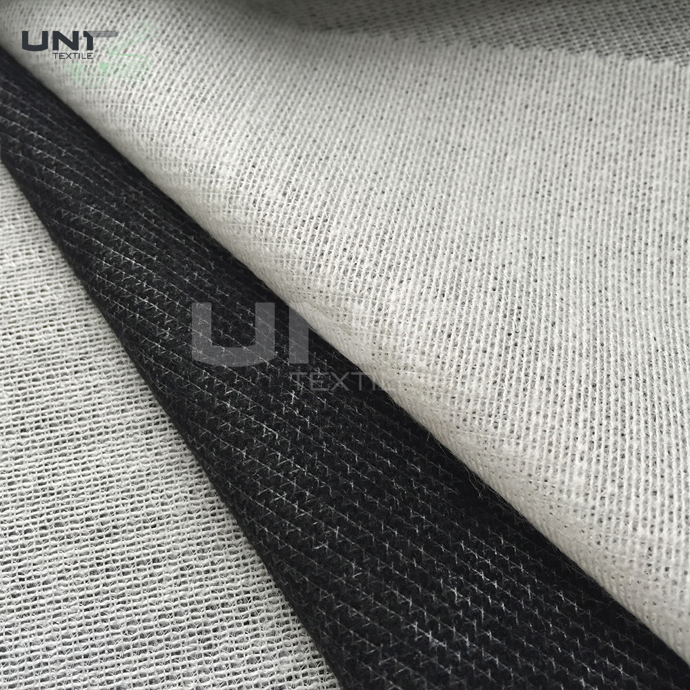 50D * 16S Interlining Fabric , Polyester Interlining Material B1550D