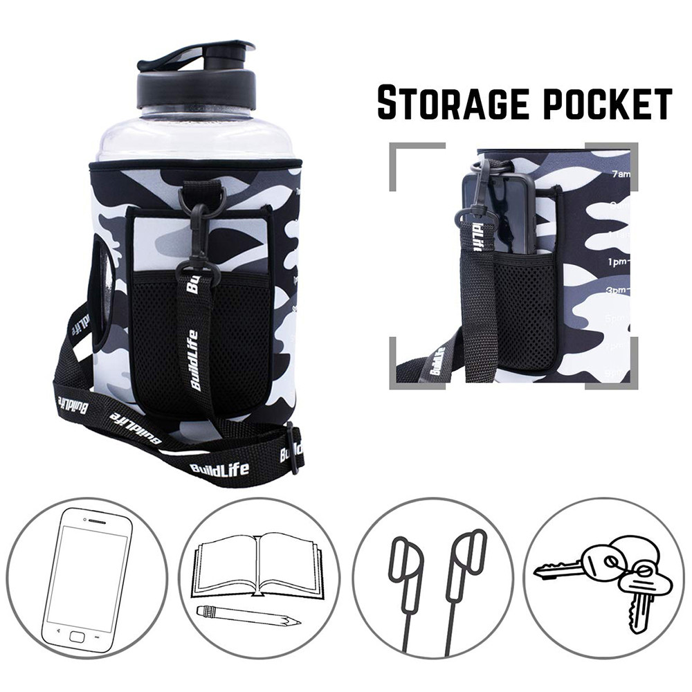 Camouflage Neoprene 1 Gallon Water Bottle Sleeve